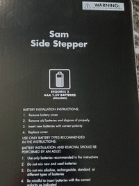 Brand New Sam  Side Stepper