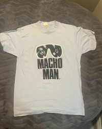 Vintage WWF Wrestling Macho Man Savage Shirt Original WWE