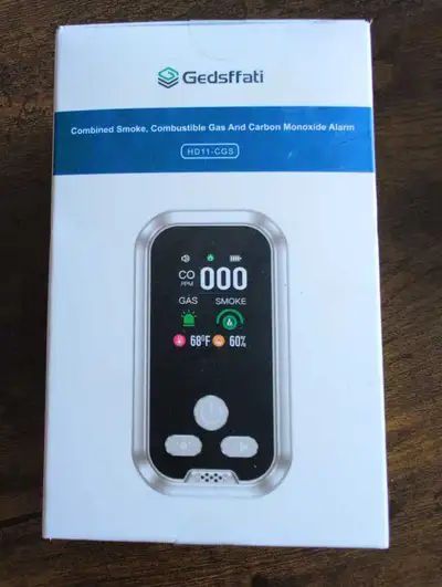 I'm selling a new Gedsffati HD11-CGS combined smoke, combustible gas, and carbon monoxide alarm. Thi...