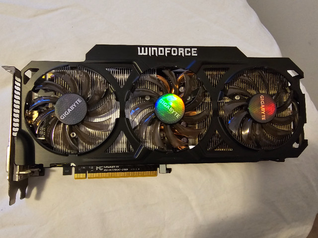 ***GRAPHICS CARD ***GIGABYTE WINDFORCE N770-0C 2GD ***2GB in System Components in Markham / York Region - Image 2
