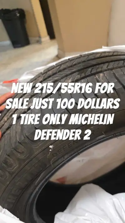 1 tire only Brand new Tire MICHELIN DEFENDER 2