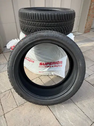 I'm selling a set of four winter tires, two are Kumho Wintercraft 275/35R19, 1 is Hankook Wintercept...