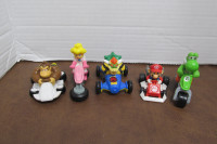 MCDONALDS MARIO KART LOT 5 FIGURINES SUPER BROS.