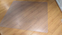 Hardwood floor matt for office chair 