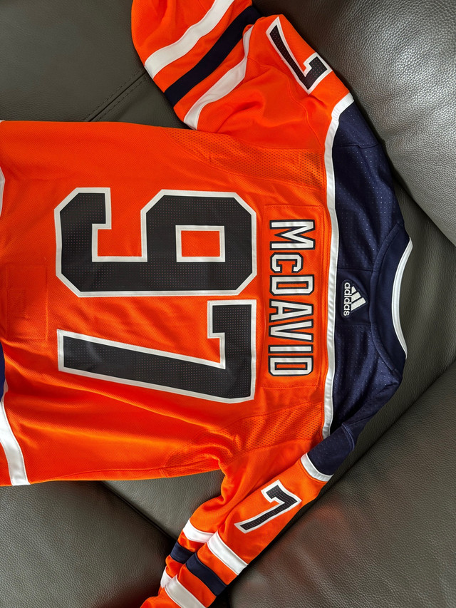 Authentic adidas oilers jersey 97 in Hockey in Edmonton - Image 2