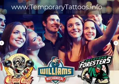 Event Marketing Fake tattoo Temporary Tattoos Logo CUSTOM TATTOOS We can create any design, image or...