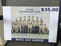 TORONTO MAPLE LEAFS  … 1953-54 Team with TED KENNEDY, TIM HORTON