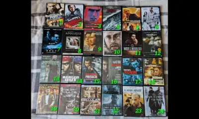 121 films d'actions 2$ chaque ou 20 pour 30$. Gatineau, View more