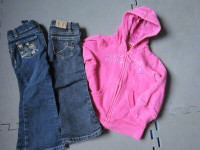 24 month jeans and a Mexx hoodie