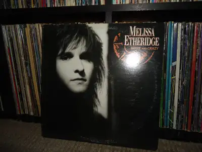 MELISSA ETHERIDGE VINYL RECORD LP: BRAVE & CRAZY!, View more