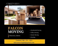 Falcon moving