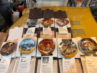RARE! Fairytales 8 Set COMPLETE SET Plates