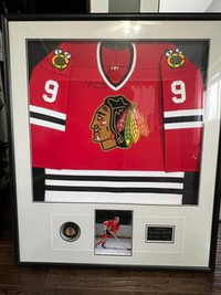 Bobby Hull Chicago Blackhawks Autographed Red Mitchell & Ness Jersey with  1961 Cup Champs Inscription