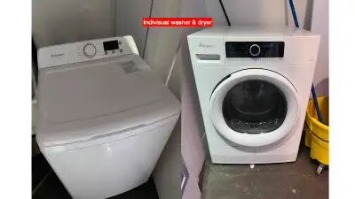 Element/Whirlpool Washer & Dryer - Used for 2 months, View more