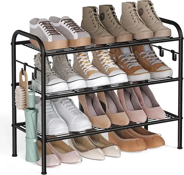 LMR068B01 Shoe Rack, Slim, Space Saving, Entryway, Stylish, Larg in Home Décor & Accents in Markham / York Region - Image 3