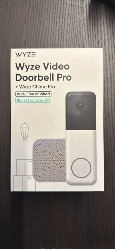 Wyze Video Doorbell and Chime Pro, View more
