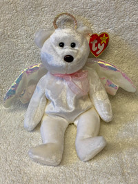 Ty HALO Beanie Baby Angel Bear