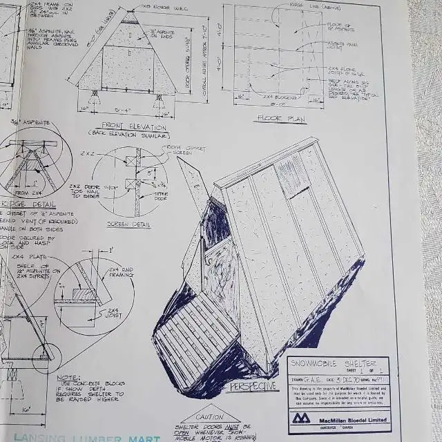 Snowmobile Shelter Plans in Other in Mississauga / Peel Region - Image 2