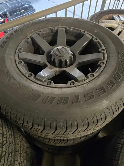 Looking to trade for a different set, rims are mint and tires have 5-6mm of tread, offer up