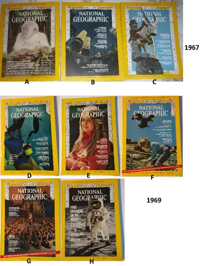 National Geographic Magazines, View more