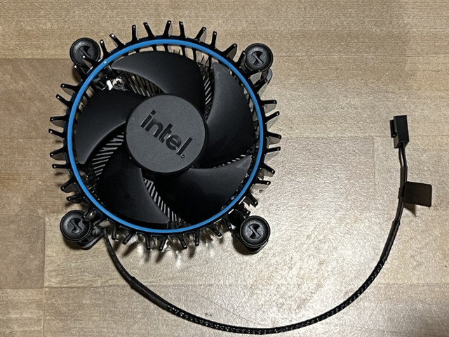 Intel Laminar RM1 CPU Cooler (Stock 12th Gen) in System Components in Windsor Region
