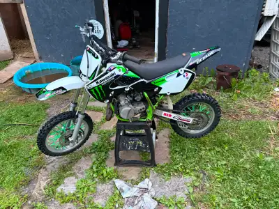 Was raced before we purchased, but just on property and up and down road since we bought it. All new...