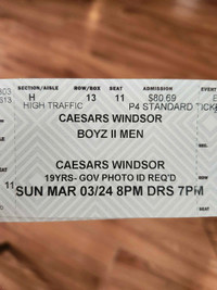 Boyz II Men @ Caesers Windsor