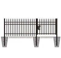 Industrial 284ft Fencing Line 7’×4’ (40 Panels & 1 Gate)