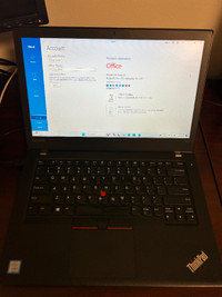 Lenovo ThinkPad T570 15" i5 7200 8GBRAM250GSSD Win11Pro Office21