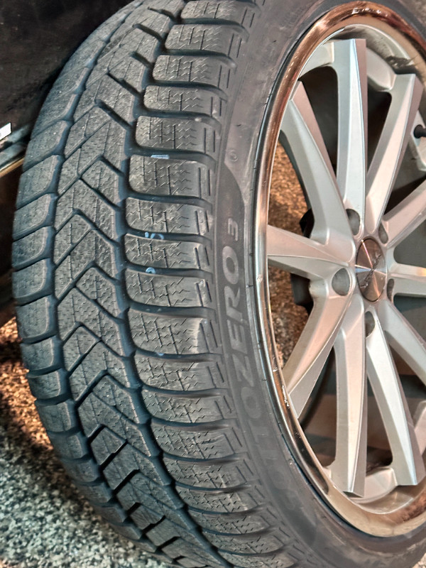 Vossen CV1 Wheels  with Pirelli Sotto Zero tires in Tires & Rims in Mississauga / Peel Region - Image 2