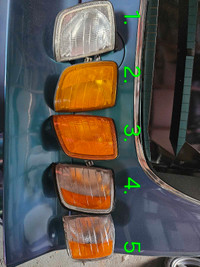 W124 & W201 Front Turn Signals - Read Ad for details