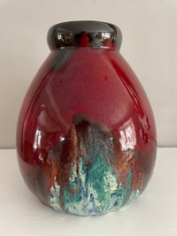 STUNNING Louis DAGE French Art Deco Pottery Vase c.1920-30s