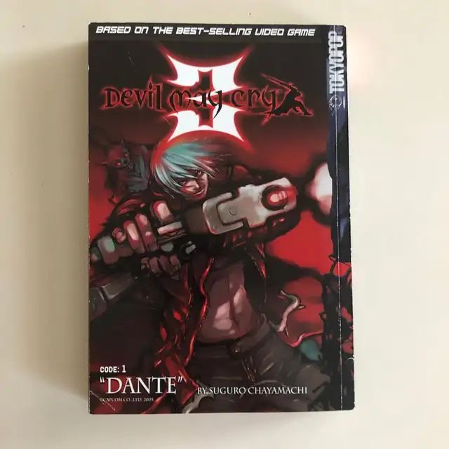 Devil May Cry 3 Manga Code: 1 "DANTE" (OOP, Very Rare) TokyoPop in Comics & Graphic Novels in Kingston - Image 2