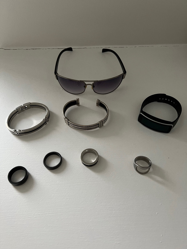 Jewelry assortment. Rings, bangles, glasses in Jewellery & Watches in City of Toronto