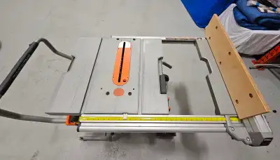 *SELLING AS KIT* 120V, 60 Hz, 15A, 4,400 RPM Mobile Stand 25” rip capacity 3.5” depth of cut at 90 d...