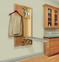 New, unpackaged, Hideaway Ironing Cabinet
