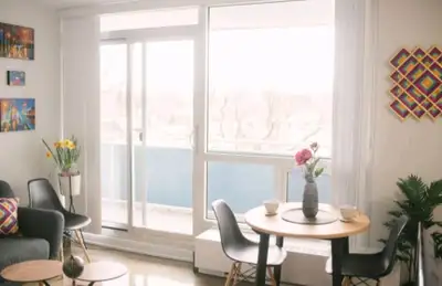 Looking for a subletter for my furnished studio apartment with a balcony during my vacancy (so, this...