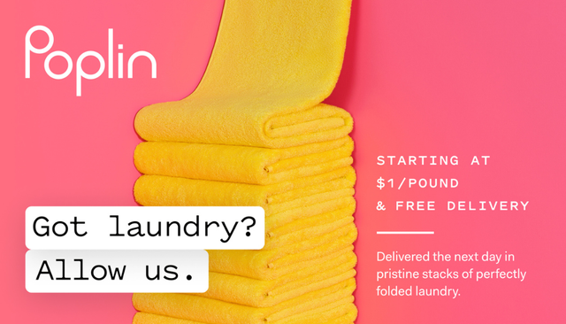 Fresh, Clean Laundry Picked Up & Delivered to Your Door!