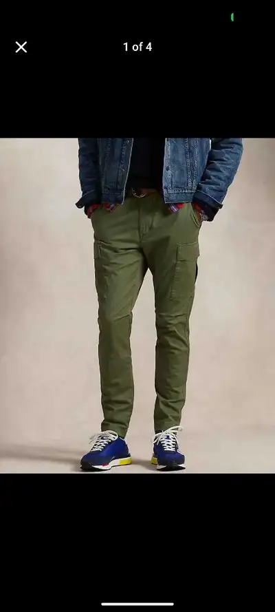 Ralph Lauren Slim-Fit Men's Cargo Pants Size 38 $70.00 (Retail $200.00) 416-278-1907
