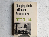 Changing Ideals in Modern Architecture Vintage Art Book