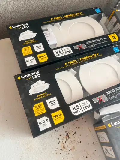 5 sets (2x) of potlights for sale $100 for all.