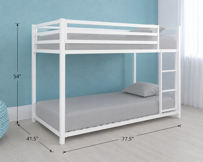 Kids Bunk Bed - White, View more