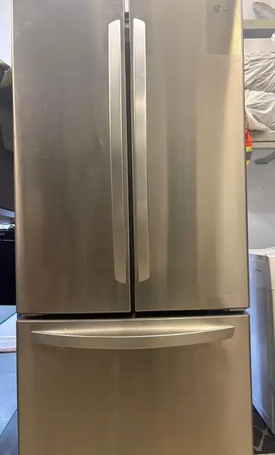 LG stainless French Door Fridge, View more