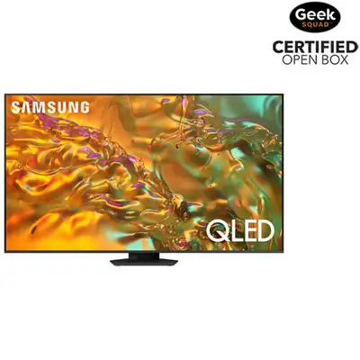 Samsung 65" QLED Q80D 4K QLED Smart TV - Model - QN65Q80DAFXZC, View more