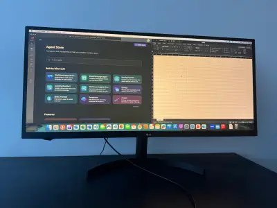 LG UltraWide 34” Monitor (Model 34WL60TM), View more
