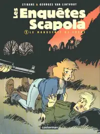 Bande dessinée - BD - Enquetes Scapola - Le manuscrit de Judas