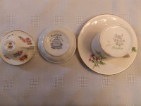 Vintage Mini Teacups & Bowl