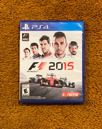 PS4 F1 2015 Video Game 