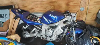 Need space, spring cleaning. Comes with 1 key. No ownership. Sold as is. Downed bike. Still starts &...