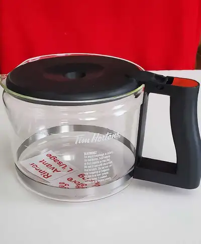 New, never used Tim Hortons Coffee pot.